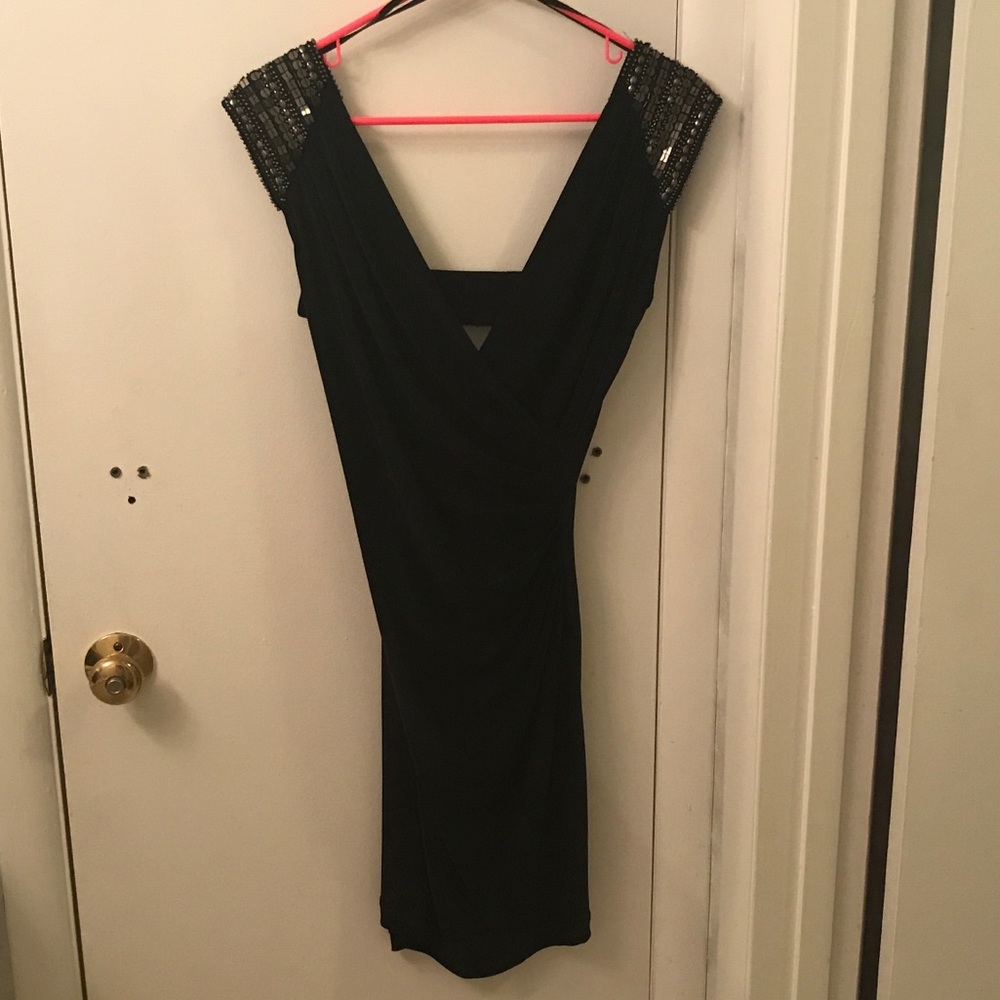 Black going out dress